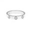 Mini Love Ring in White Gold from Cartier 4