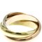 Trinity Pink Gold Band Ring from Cartier 7
