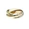 Trinity Pink Gold Band Ring from Cartier 4