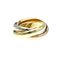 Trinity Pink Gold Band Ring from Cartier 3