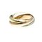 Trinity Pink Gold Band Ring from Cartier 4