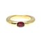 Ellipse Rubin Ring aus Gelbgold von Cartier 1