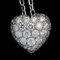 Herz Pave Diamant Halskette von Cartier 6