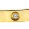 Love Armband mit Volldiamant aus Gelbgold von Cartier 7