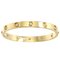 Love Armband mit Volldiamant aus Gelbgold von Cartier 3