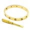 Love Armband mit Volldiamant aus Gelbgold von Cartier 2