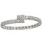 Bracelet Jonc Diamants Tectonic en Or Blanc de Cartier 2