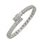 Bracelet Jonc Diamants Tectonic en Or Blanc de Cartier 1