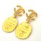 Coco Mark Cambon Plate Earrings from Chanel 1