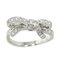 Ring mit Diamanten aus Weißgold von Christian Dior 2