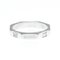 Octagonal Ring in White Gold from Gucci 1