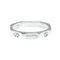 Octagonal Ring in White Gold from Gucci 4