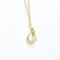 Gelbgoldene Halskette mit offenem Herz von Tiffany 4