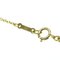 Gelbgoldene Halskette mit offenem Herz von Tiffany 8
