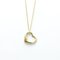 Open Heart Yellow Gold Necklace from Tiffany 2