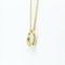 Gelbgoldene Halskette mit offenem Herz von Tiffany 3