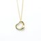 Open Heart Yellow Gold Necklace from Tiffany 1