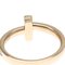 T One Narrow Diamond Ring in Pink Gold from Tiffany 8