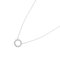 Small Circle Diamond Necklace in Platinum from Tiffany & Co. 1