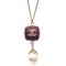 Collana con perle artificiali, strass e catena dorata di Chanel, Immagine 1