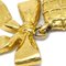 Orecchini dorati con fiocco di Chanel, set di 2, Immagine 2