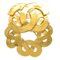 Goldfarbene Brosche von Chanel 1