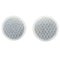 Button Earrings in Gray from Chanel, Set of 2 1