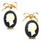 Cameo Dangle Earrings from Chanel, Set of 2 1