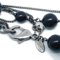 Schwarze CC Halskette von Chanel 3
