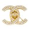 CC Turnlock Strass Brosche von Chanel 1