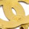 Kreuz Brosche in Gold von Chanel 4