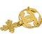 Kreuz Brosche in Gold von Chanel 3