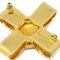 Kreuz Brosche in Gold von Chanel 3