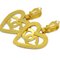 Dangle Heart Earrings from Chanel, Set of 2 3