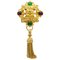 Filigree Gripoix Brooch in Gold from Chanel, Image 1