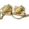 Gold Bag Earrings from Chanel, Set of 2 3