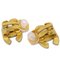 Gold CC Earrings from Chanel, Set of 2 3