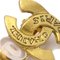 Goldene CC Ohrringe von Chanel, 2 . Set 2