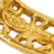 Gold Dangle Hoop Earrings from Chanel, Set of 2 4
