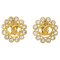 Gold Dangle Earrings from Chanel, Set of 2, Image 1