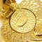 Gold Dangle Earrings from Chanel, Set of 2 3