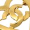 Broche de corazón dorado de Chanel, Imagen 2