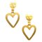 Heart Dangle Hoop Earrings from Chanel, Set of 2 1