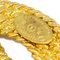 Goldene Medaillon Brosche von Chanel 4