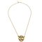 Goldene Medaillon Halskette von Chanel 2