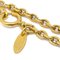 Collar con medallón dorado de Chanel, Imagen 4