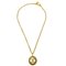 Gold Medallion Necklace from Chanel 2
