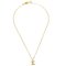 Gold Mini CC Chain Pendant from Chanel 2