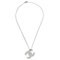 Silver Chain Necklace from Chanel 2
