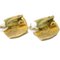 Goldener Quadratischer Ohrring von Chanel, 2 . Set 3
